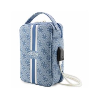 Pouch GUESS 4G Printed Stripes Blue