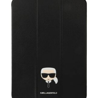 Karl Lagerfeld Head Saffiano Pouzdro pro iPad Pro 12.9 (2021/2022) Black