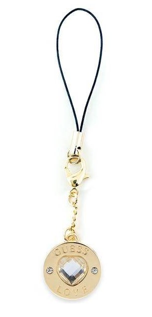 Guess Poutko na Telefon Diamond Heart with Rhinestones