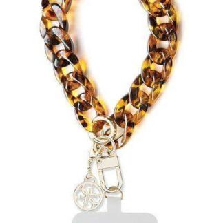 Guess Wrist Chain 4G Charm Strap Acetate Acrylic