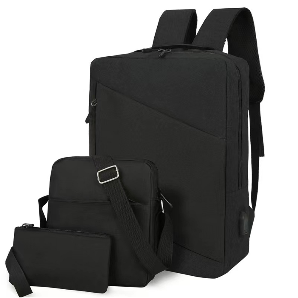 DeTech Batoh pro notebook Power Backpack BP-06, 3in1, 15.6", černá