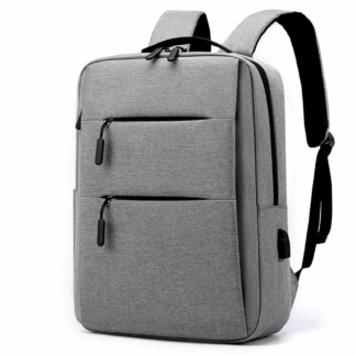 DeTech Batoh pro notebook Power Backpack BP-03, 15.6", šedá