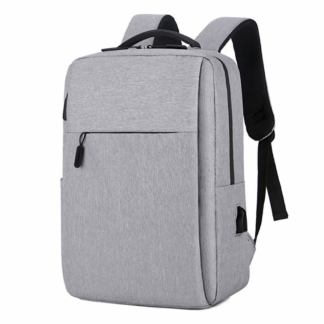DeTech Batoh pro notebook Power Backpack BP-02, 15.6", šedá