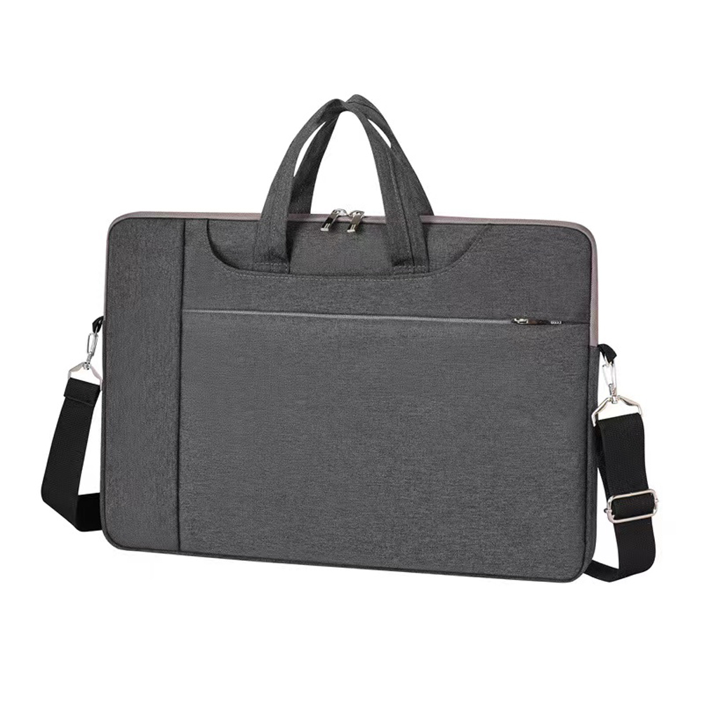 DeTech Brašna pro notebook Future Bag LP-17, 15.6", šedá