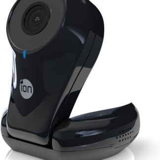 Maketa bezpečnostní kamery + montážní set, černá