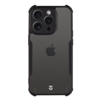 Tactical Quantum Stealth Kryt pro Apple iPhone 15 Pro Clear/Černý