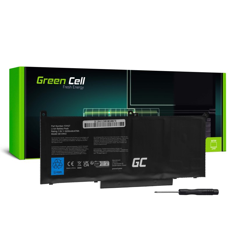 GreenCell Baterie pro Dell Latitude 7280 7290 7380