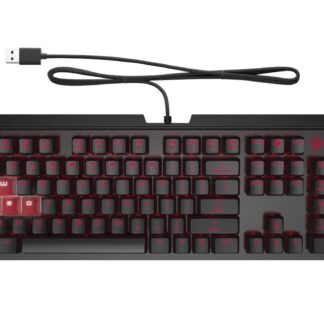 HP OMEN Encoder USB Herní klávesnice CZ černá