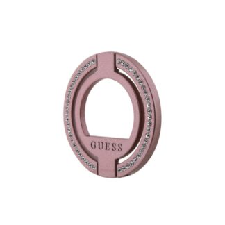 Guess Rhinestones MagSafe Ringstand, stojánek, růžová