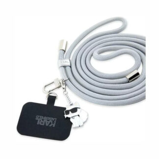 Karl Lagerfeld Crossbody Strap, šedá