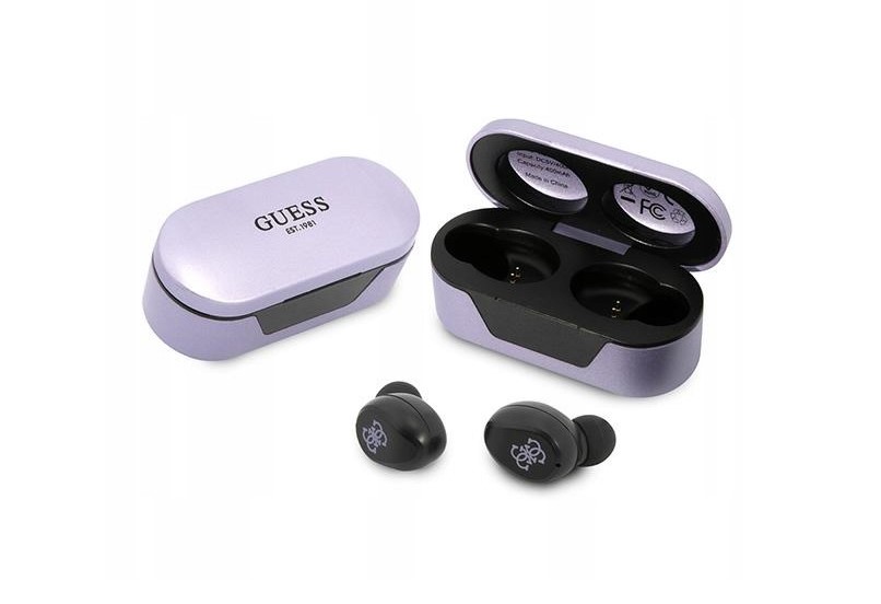 Guess True Wireless Stereo Earphones, fialová