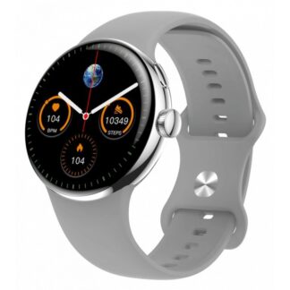 Chytré hodinky Carneo Matrixx HR+, stříbrná