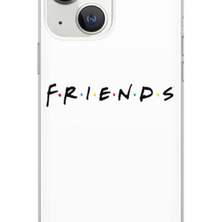 DC Comics Back Case Friends 002 iPhone 14, černá