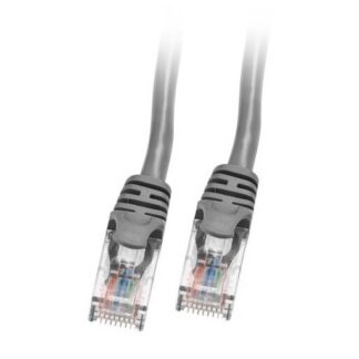 DeTech LAN kabel Cat:6 LAN - LAN, 3m - černá