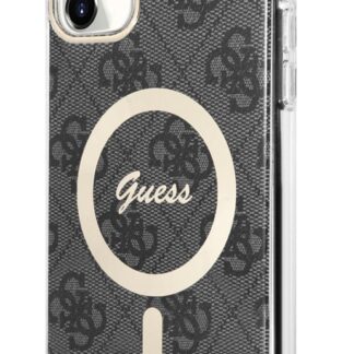 Guess IML 4G MagSafe Zadní Kryt pro iPhone 11 Black