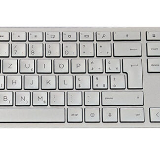HP 970 Bezdrátová klávesnice, stříbrná - PL