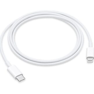 DeTech Datový Kabel Lightning/USB-C pro Apple, White