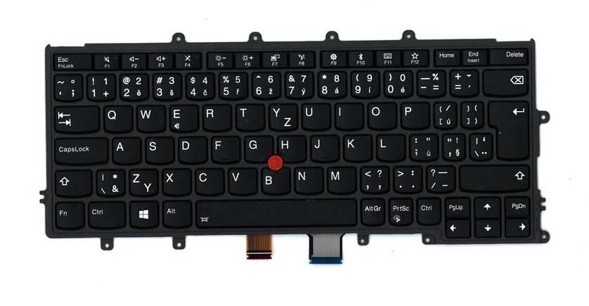 DeTech Klávesnice pro notebook Lenovo X270, CZ