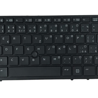 DeTech Klávesnice pro notebook HP 840 G2, CZ