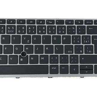 DeTech Klávesnice pro notebook HP 650 G4, CZ