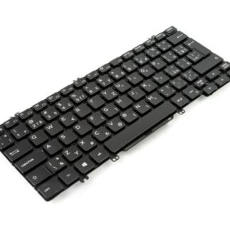 DeTech Podsvícená klávesnice pro notebook Dell 7300, CZ