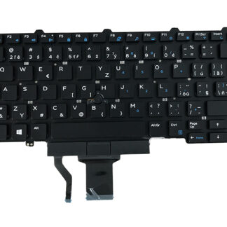 DeTech Klávesnice pro notebook Dell 5480, CZ