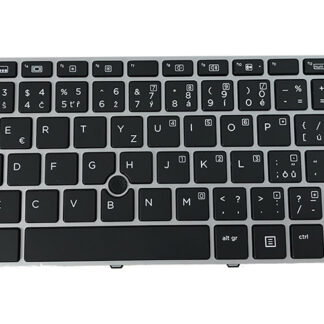 DeTech Klávesnice pro notebook HP 840 G3, CZ