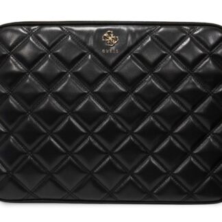 Guess PU Quilted 4G Metal Logo Obal na Notebook 13/14" Black