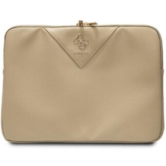 Guess Triangle 4G Computer Sleeve 14" Gold