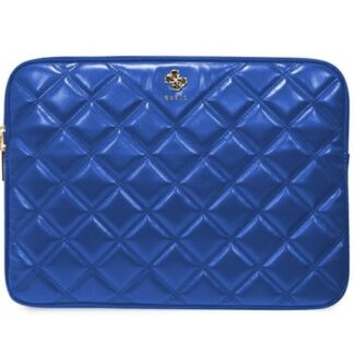 Guess Quilted 4G Computer Sleeve 14" Blue