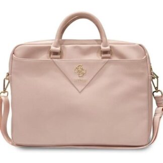 Guess Trinagle 4G Computer Bag 16" Pink