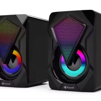 Kisonli L-9090 Reproduktory AUX, 2x3W - Černá