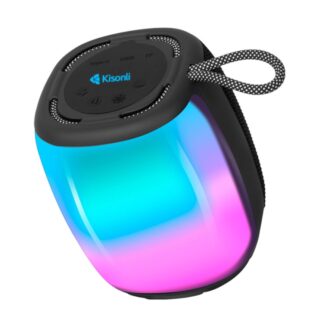 Kisonli Q18 Bluetooth Reproduktory, USB, SD, FM, AUX - Černá