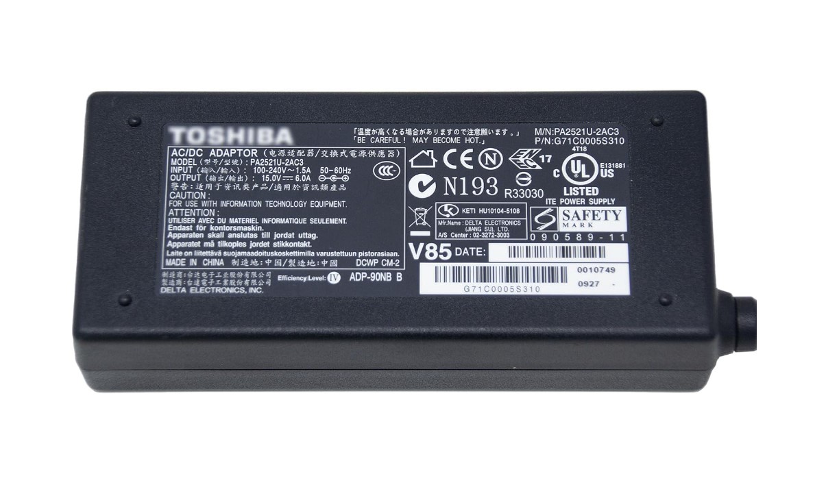 Toshiba Originální adaptér 90W - 6,3 x 3mm