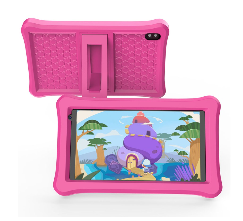 DeTech Dětský tablet Q3K, 7" - růžová
