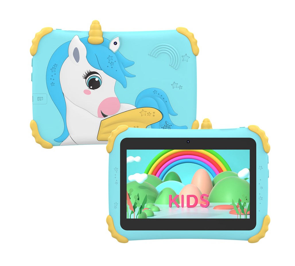 DeTech Dětský tablet 2kid-17, 7" - modrá