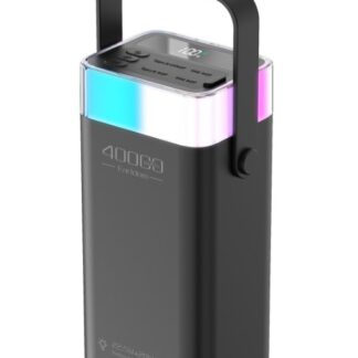 DeTech Powerbanka Earldom ET-PD38, 40 000mAh - černá