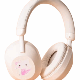 DeTech Bluetooth Sluchátka Gjby XY-89 - bežová, pro holky