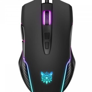 DeTech Onikuma CW905 Drátová herní myš 7D, RGB - černá