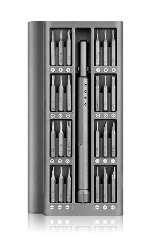 DeTech Sada šroubováků Earldom ET-T01, 24 in 1 - černá