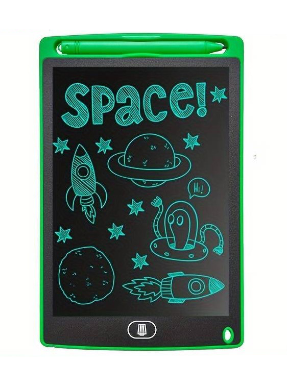 DeTech Dětská kreslící podložka K8, 8.5" - zelená