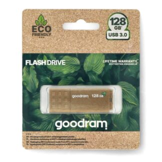 GOODRAM UME3 ECO FRIENDLY USB 3.0 Flash disk 128GB - hnědá