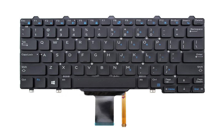 Originální klávesnice pro Dell Latitude E7250 s podsvícením