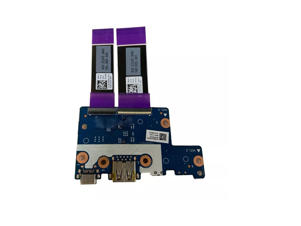 Obvodové desky USB port, I/O, kabel pro DELL Chromebook 5190, PN: 0R0DX9