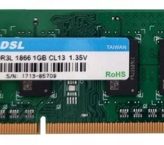 DSL 1GB DDR3L PC14900 1866MHz SODIMM CL13