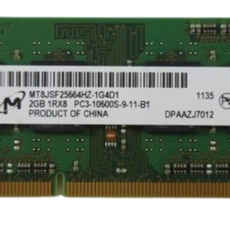Micron 2GB DDR3 PC10600 1333MHz SODIMM CL9