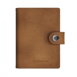 DeTech Ledlenser Lite Wallet Kožená peněženka powerbank - Caramel Box