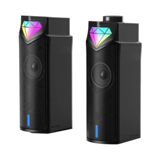 DeTech Onikuma L1 reproduktory - 2x5W, USB, RGB, Černá