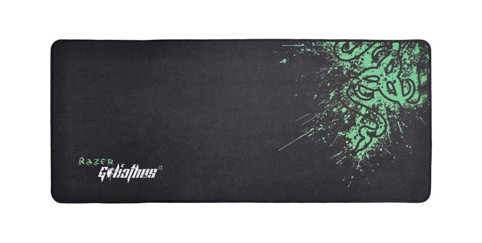 DeTech Herní podložka pod myš - 700 x 300 x 4mm, Černá