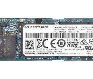 Toshiba 256GB M.2 NVMe PCIe SSD 2280